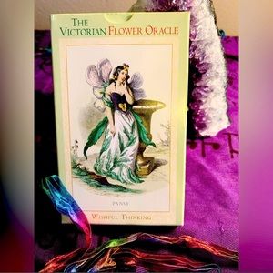 SUPER RARE OOP Victorian Flower Oracle 2006